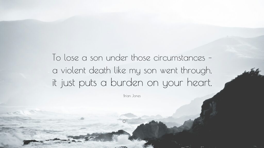 DEATH OF A SON QUOTES