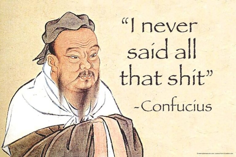 Confucius Quotes Funny