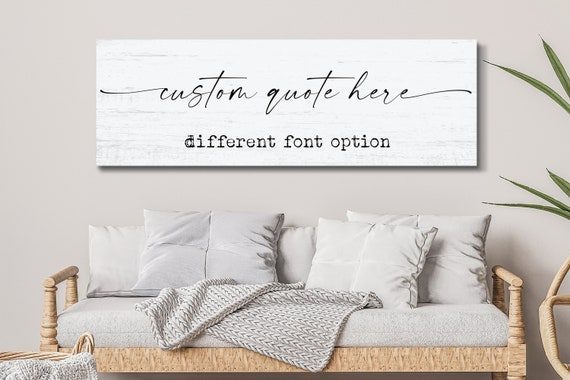 Custom Wall Art Quotes