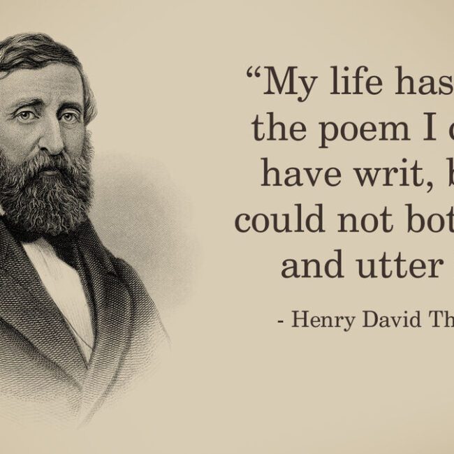 Henry David Thoreau Quotes